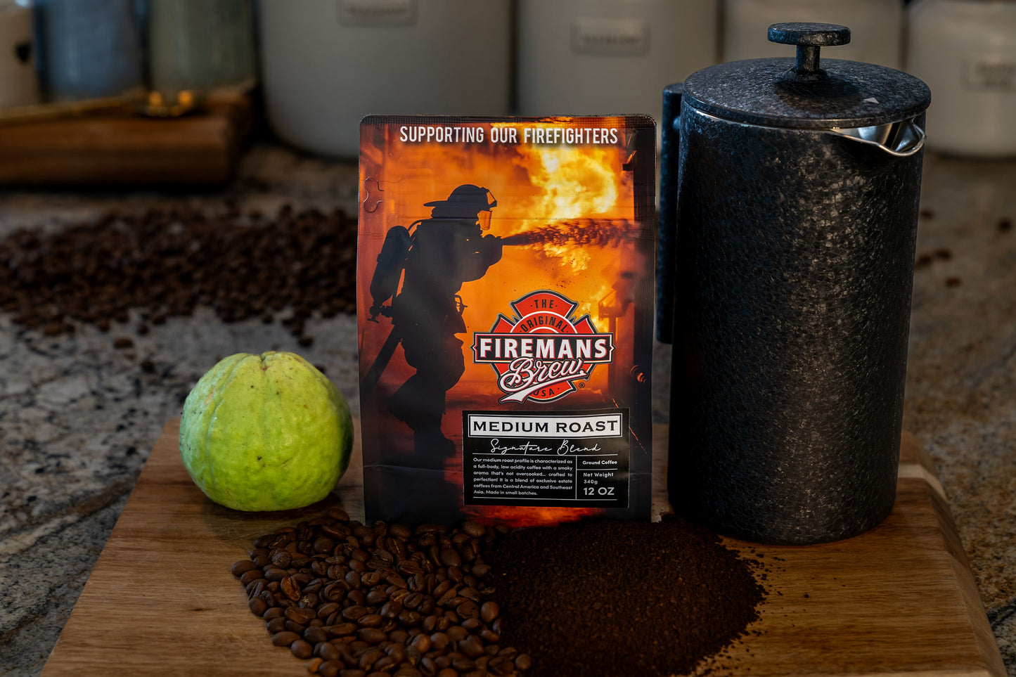 medium and dark roast coffee