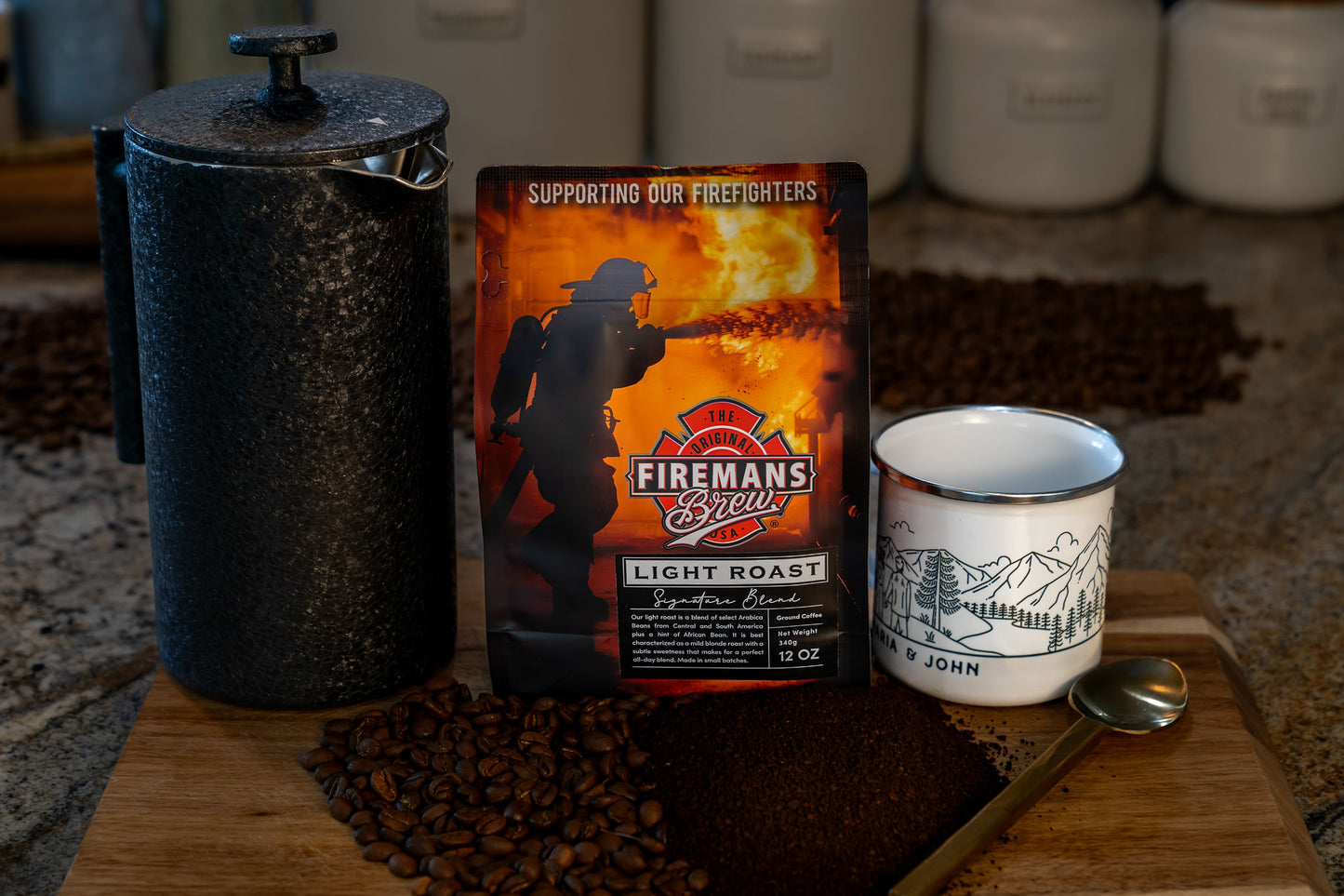 light roasted coffee