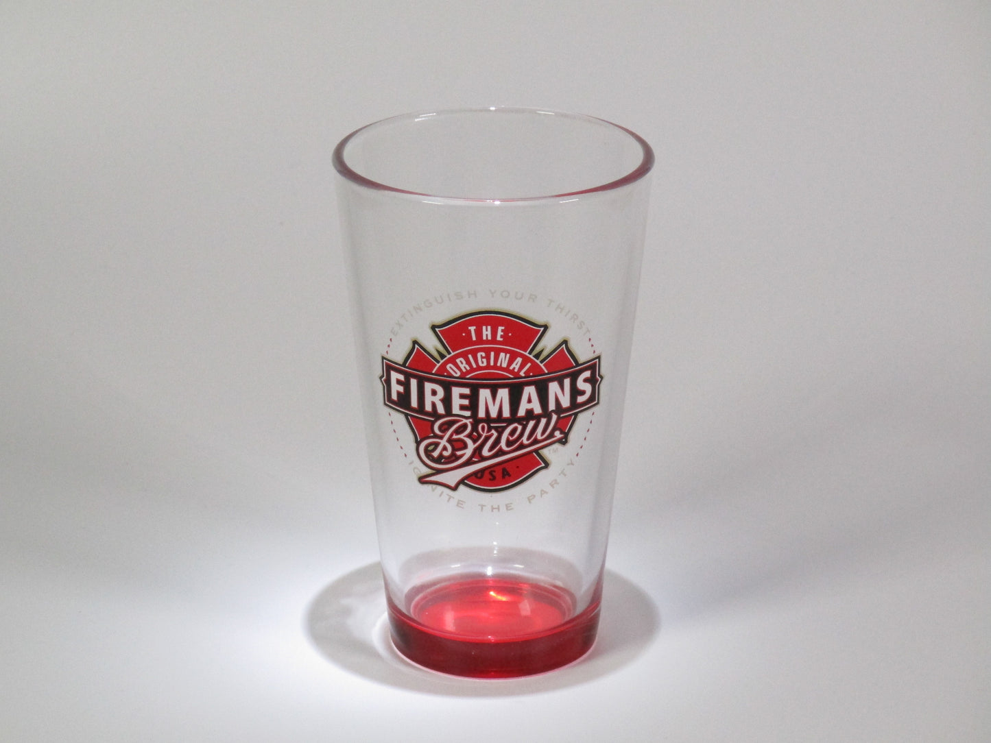 Firemans Brew Pint Glass Beer Cup
